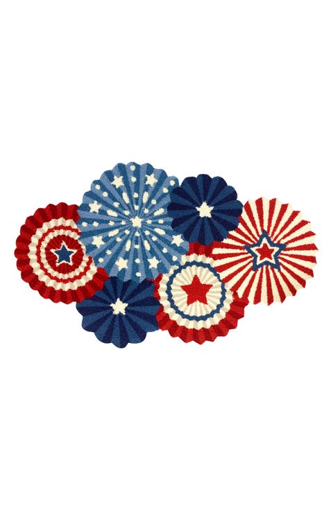 Americana Bunting Doormat
