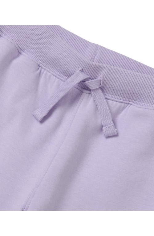 Lands' End Girls Wide Leg Knit Pants In Pastel Lilac