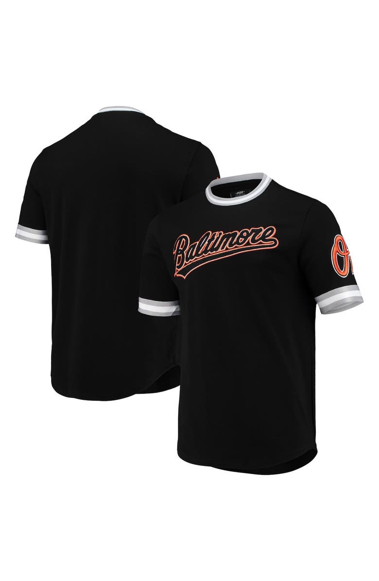 PRO STANDARD Men's Pro Standard Black Baltimore Orioles Team T-Shirt, Alternate, color, 