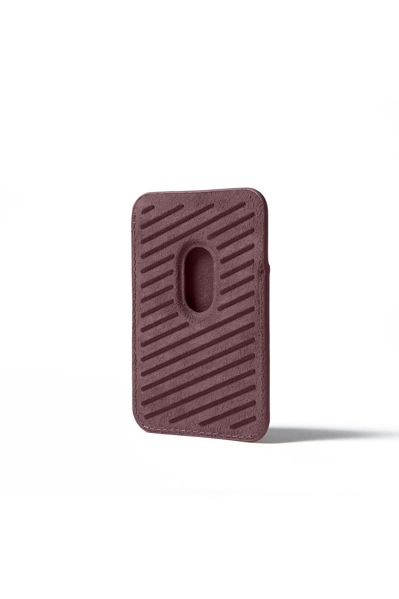Full Leather MagSafe Wallet for iPhone, Alternate, color, Bronze Red