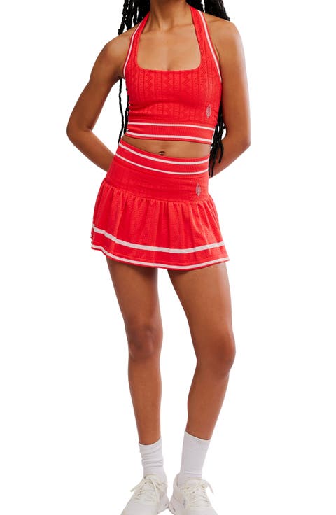 FP Movement Advantage Halter Top & Miniskirt Set
