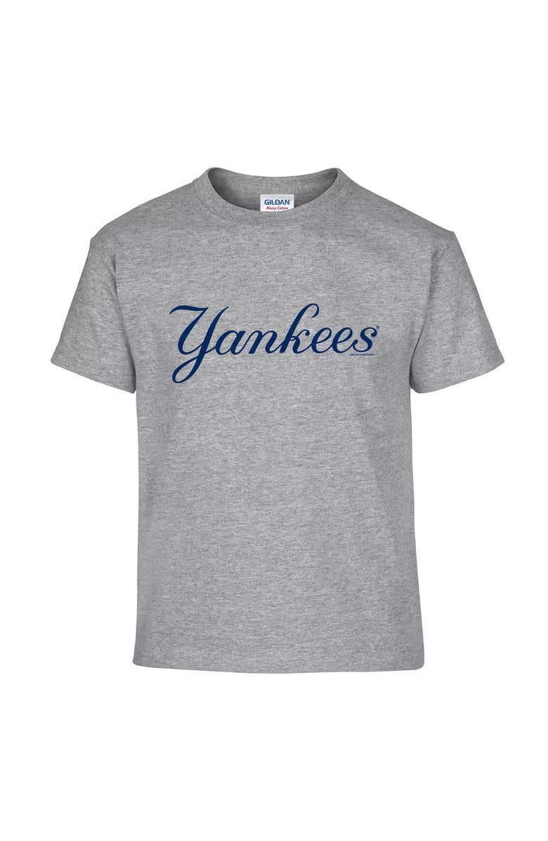 SOFT AS A GRAPE Youth Soft as a Grape Navy/Gray New York Yankees Two-Pack T-Shirt Set, Alternate, color,