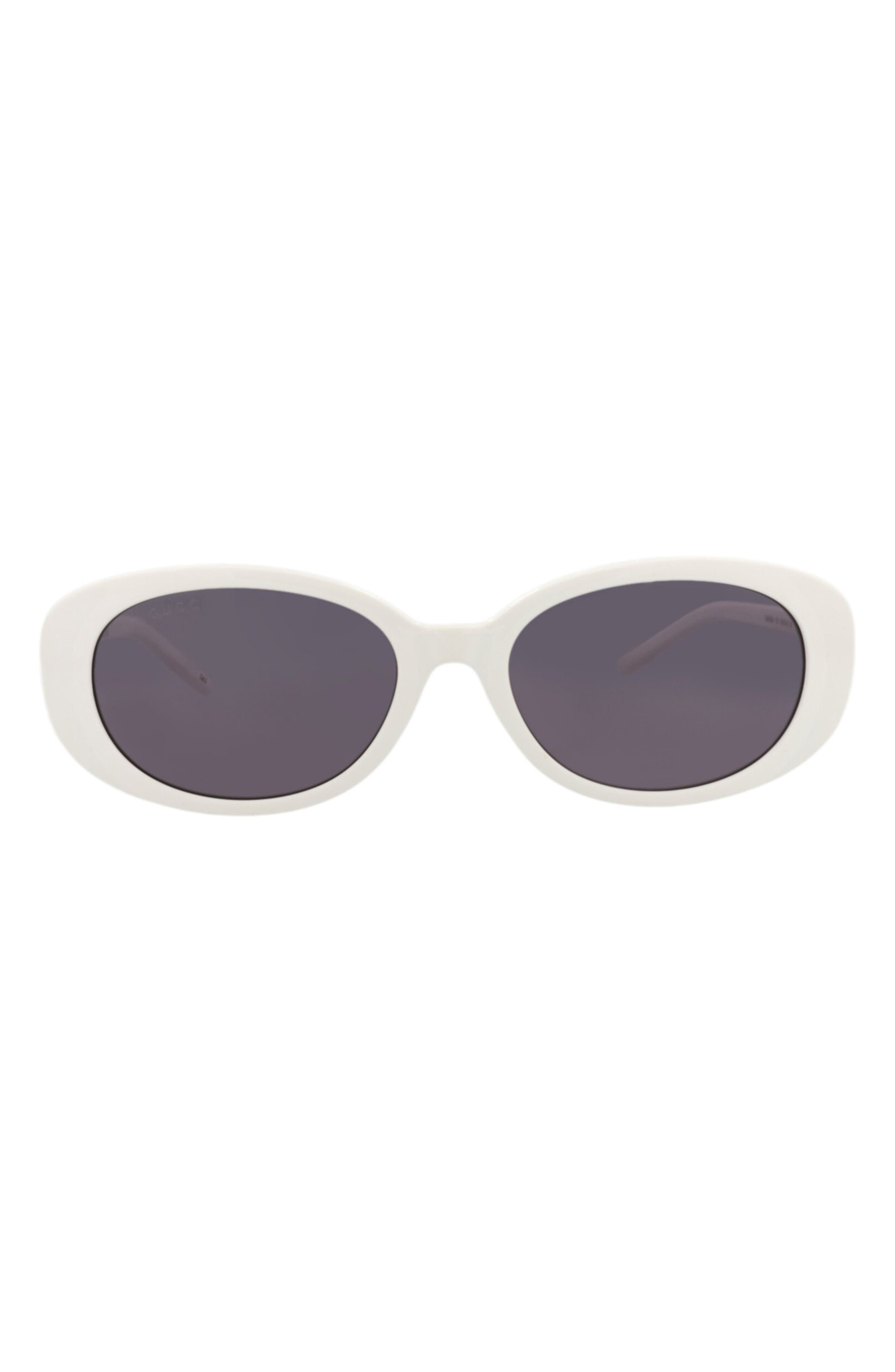 55mm Oval Sunglasses