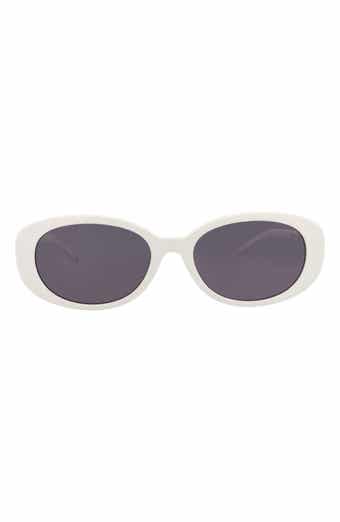 55mm Oval Sunglasses