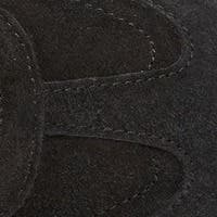MALLET Penn Gum Leather Retro Runner Trainers, Alternate, color, Black