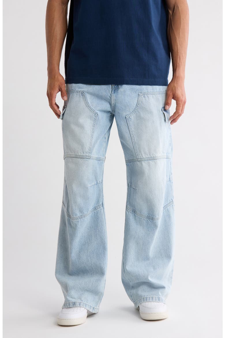 Antonio Carpenter Jeans, Main, color, LIGHT INDIGO