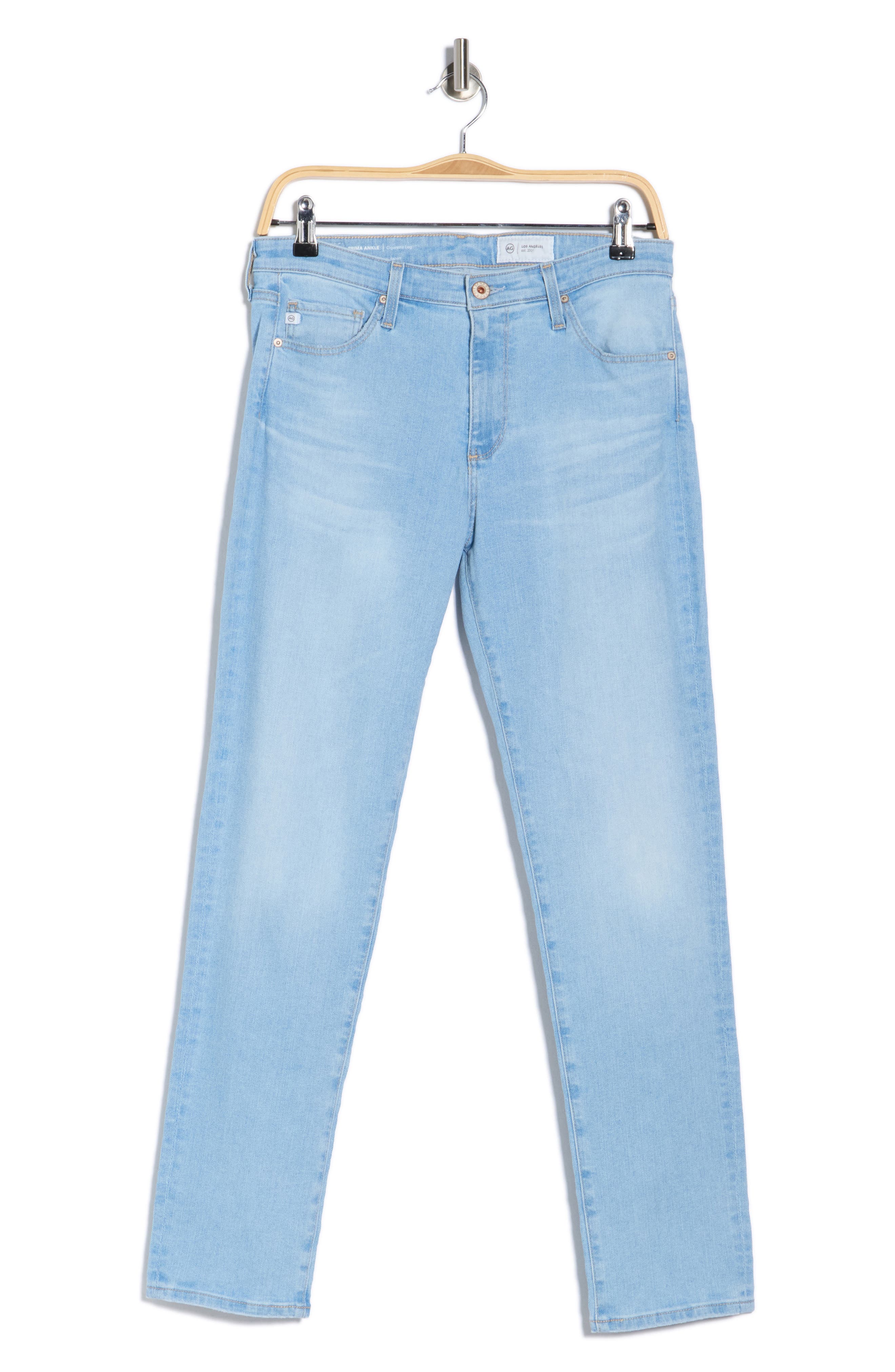 AG Prima Low Rise Ankle Cigarette Jeans