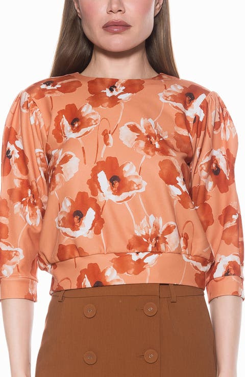 Bebe Three-Quarter Sleeve Sweatshirt