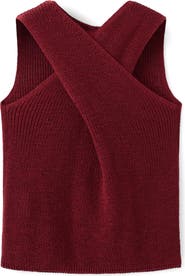 MANGO Knit Sleeveless Top