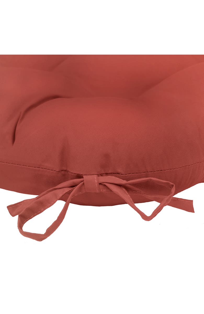 Outdoor Decor by Commonwealth 2-Pack Chair Pads, Alternate, color, Red