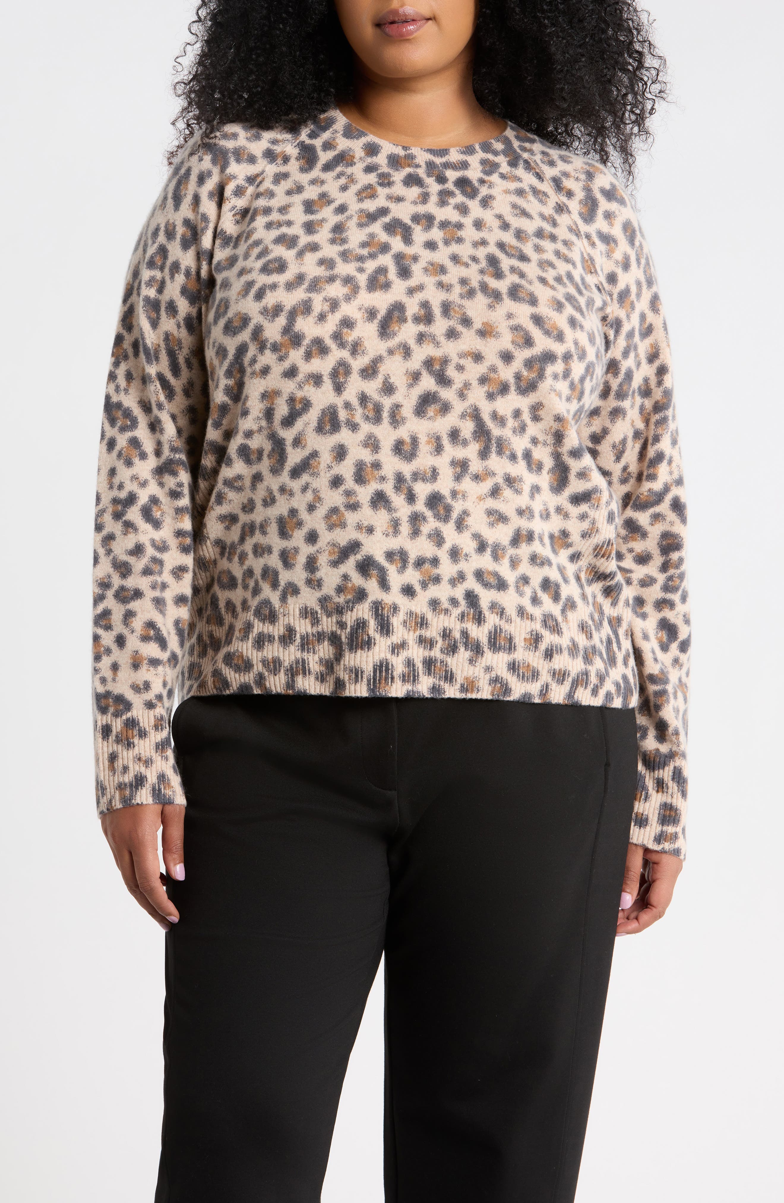 selected TAN- BLACK BEA LEOPARD