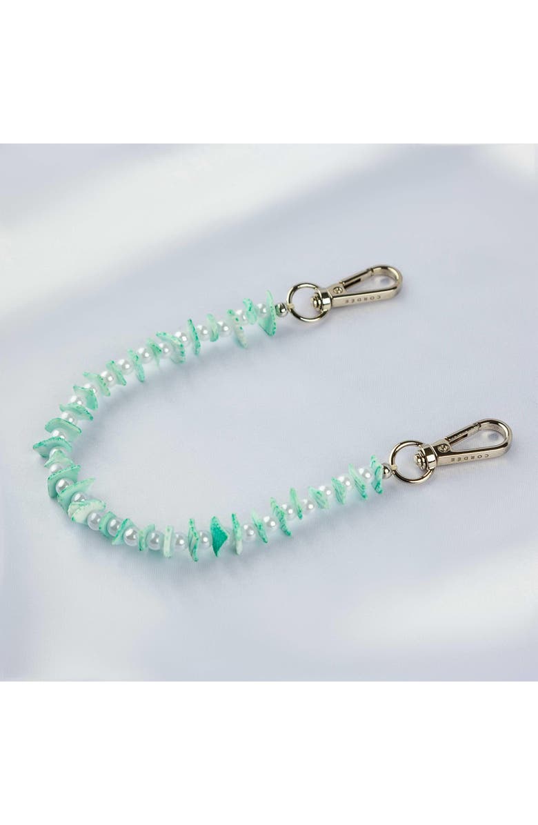 Cordée Cases Seafoam Shell Phone Wristlet, Main, color, Mint