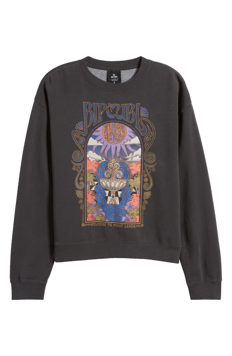 Rip Curl Alchemy Logo Graphic Sweatshirt, Alternate, color, 