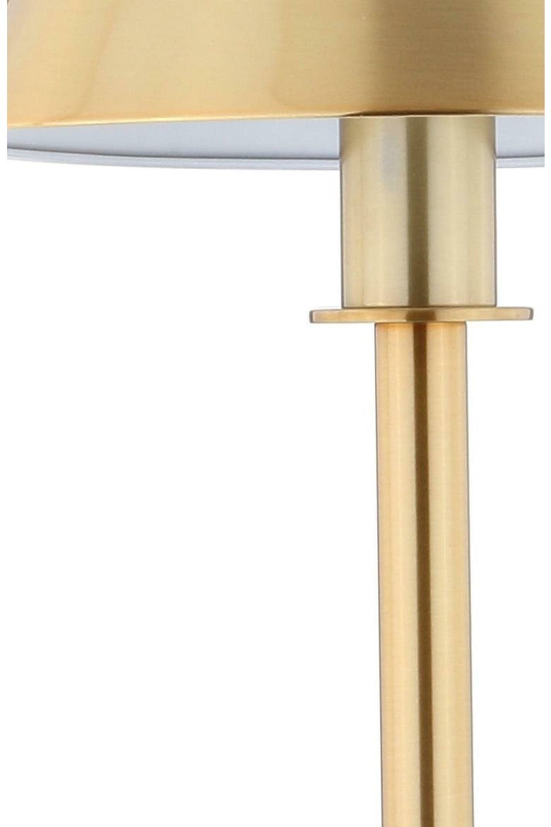 Roxy 26" Metal Shade LED Table Lamp, Alternate, color, Brushed Brass Gold