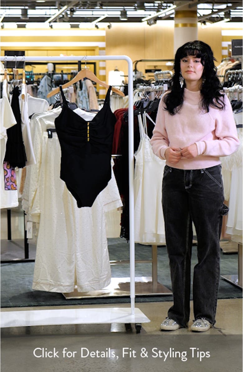 Network News Mariposa Underwire One-Piece Swimsuit, sales video thumbnail