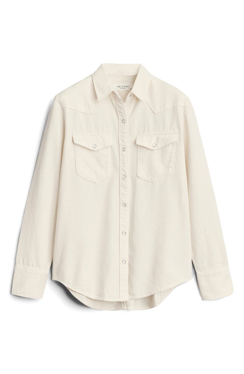 rag & bone Wyatt Snap-Up Western Shirt, Alternate, color, 
