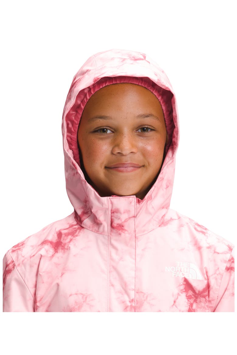 Kids' Antora Hooded Rain Jacket, Alternate, color, SLATE ROSE DYE