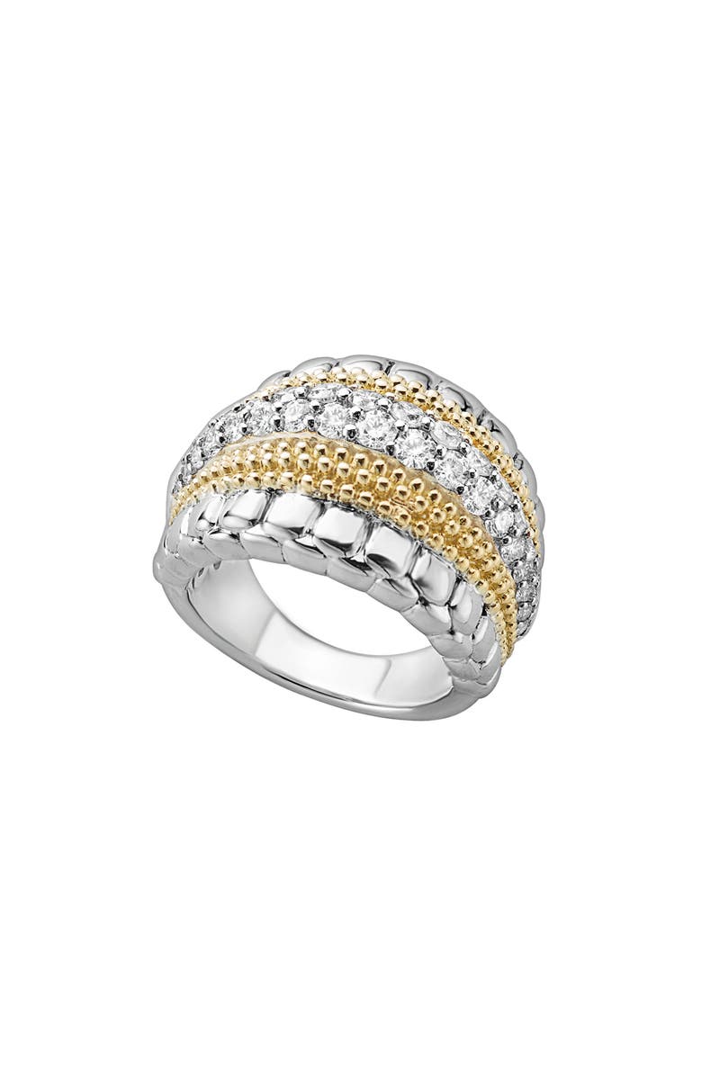 LAGOS Diamond Lux Ring, Main, color,