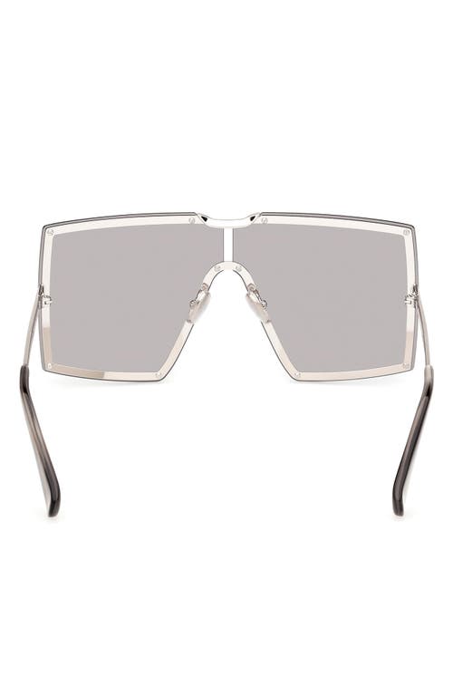 Max Mara 69mm Shield Sunglasses In Gray