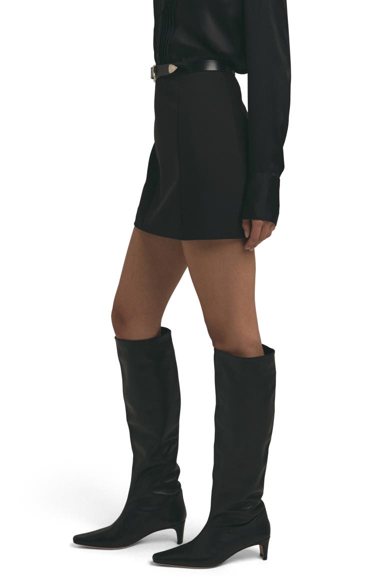 The Favorite Miniskirt, Alternate, color, BLACK