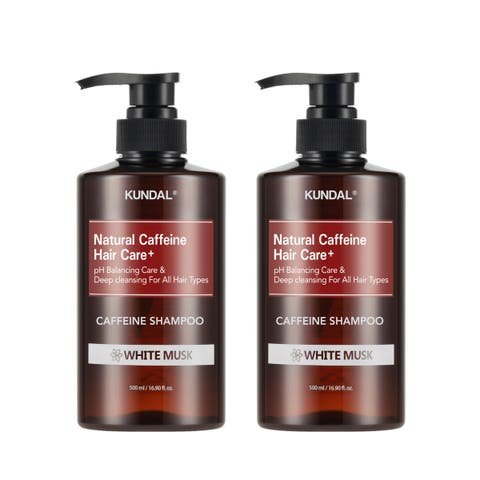 Caffeine Scalp Care Shampoo White Musk 2 Pack
