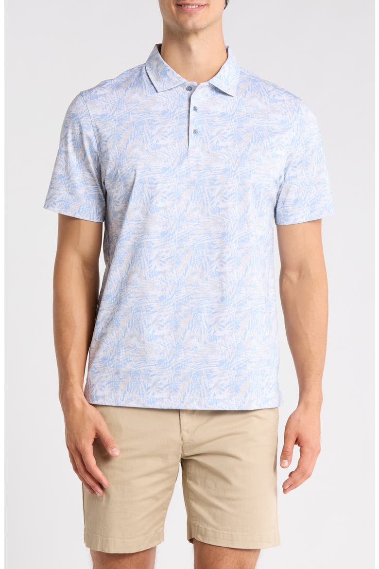 Short Sleeve Polo, Main, color, AIR BLUE