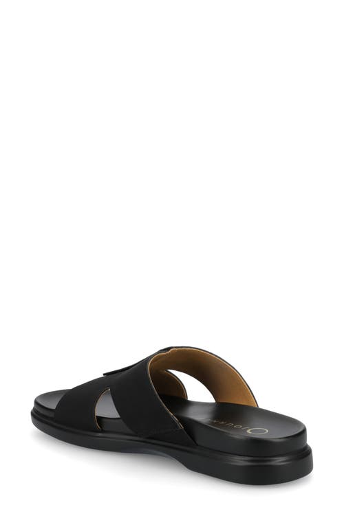 Journee Collection Misey Slide Sandal In Black