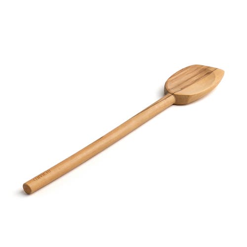 Berard Handcrafted Olive Wood 12 Inch Pointed Spoon In Brown