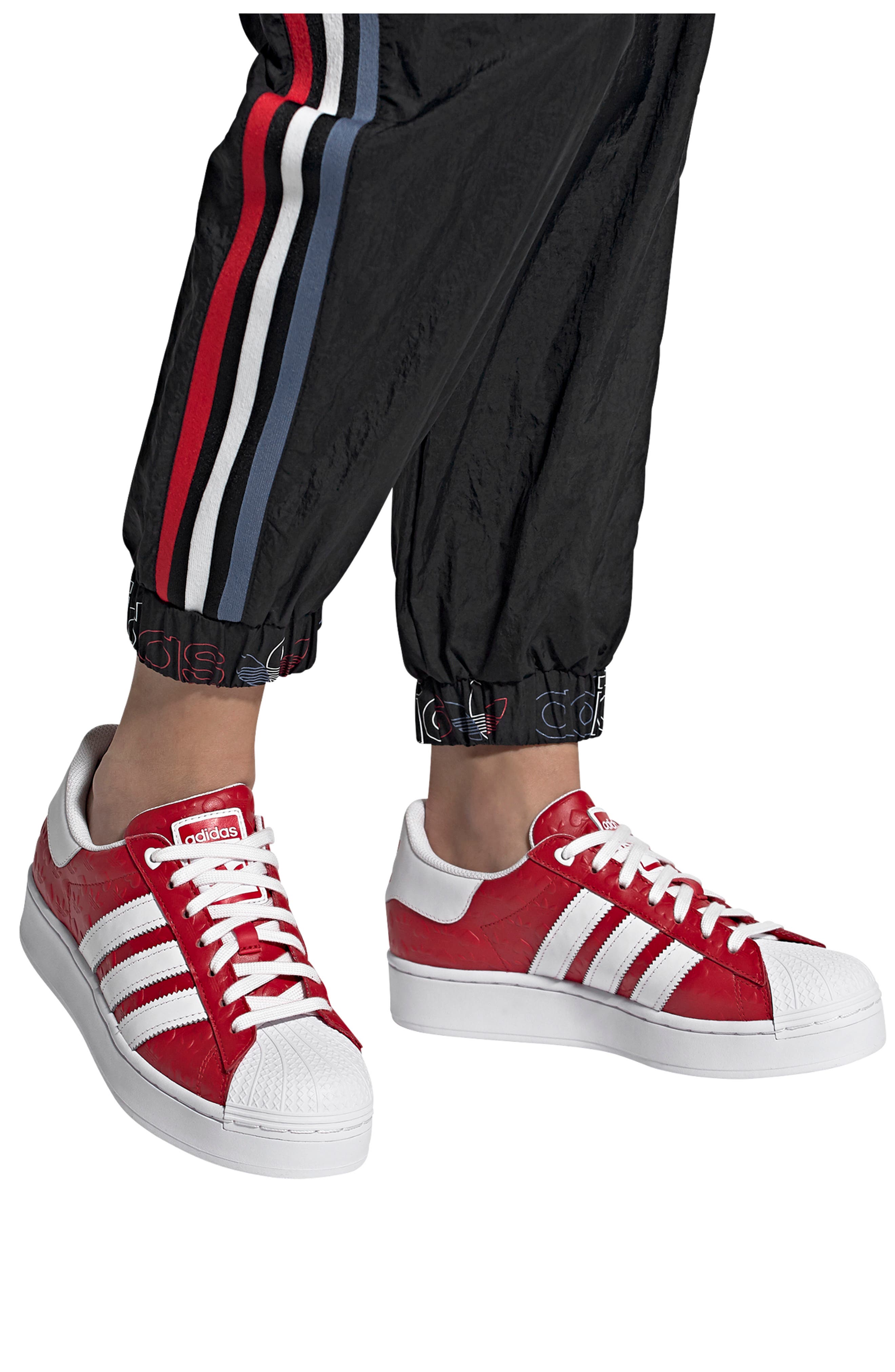 adidas Superstar Bold Valentines Sneaker, Alternate, color, 