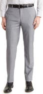 Calvin Klein Medium Grey Slim Stretch Suit Pants