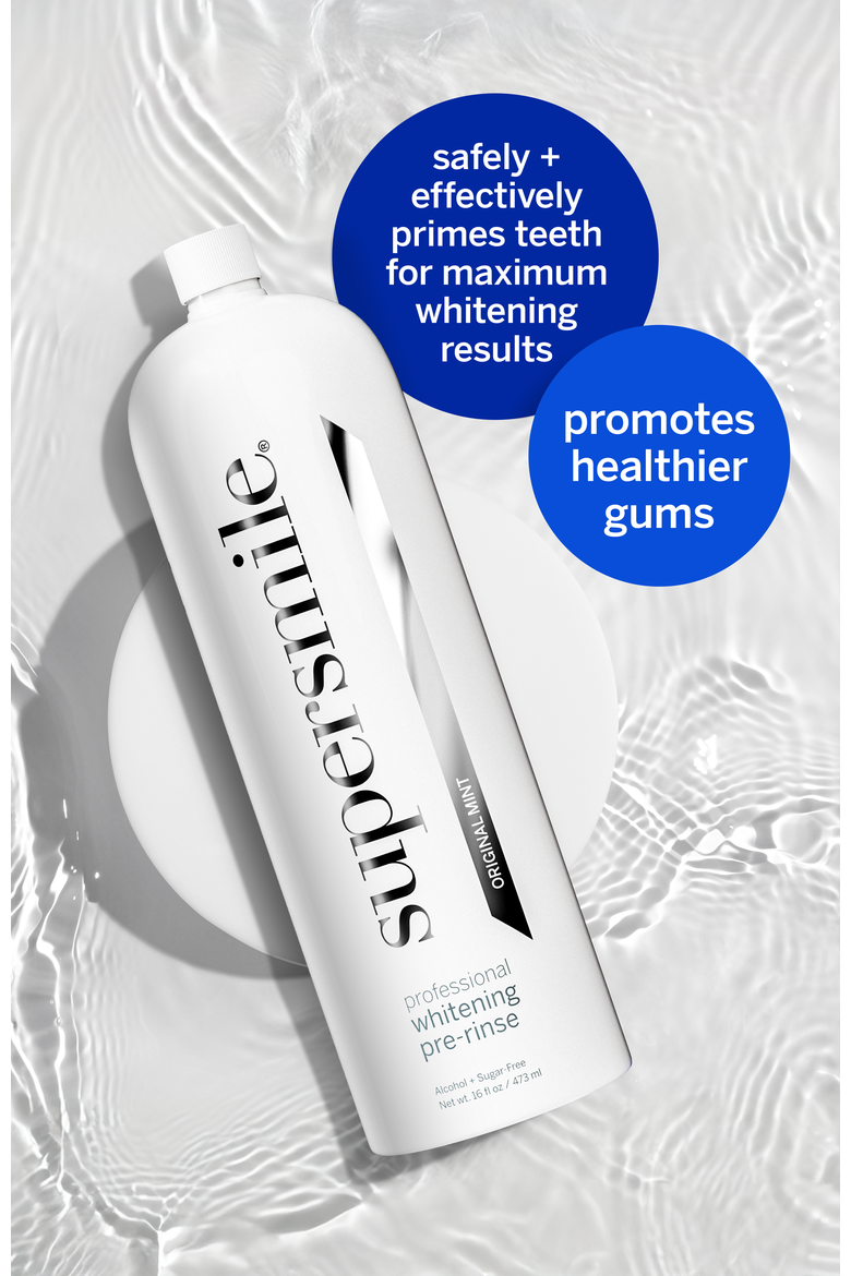 Professional Whitening Pre-Rinse 16.0 oz - Mint, Alternate, color, White
