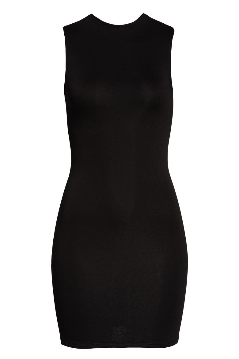 The NW Sleeveless Minidress, Alternate, color, BLACK