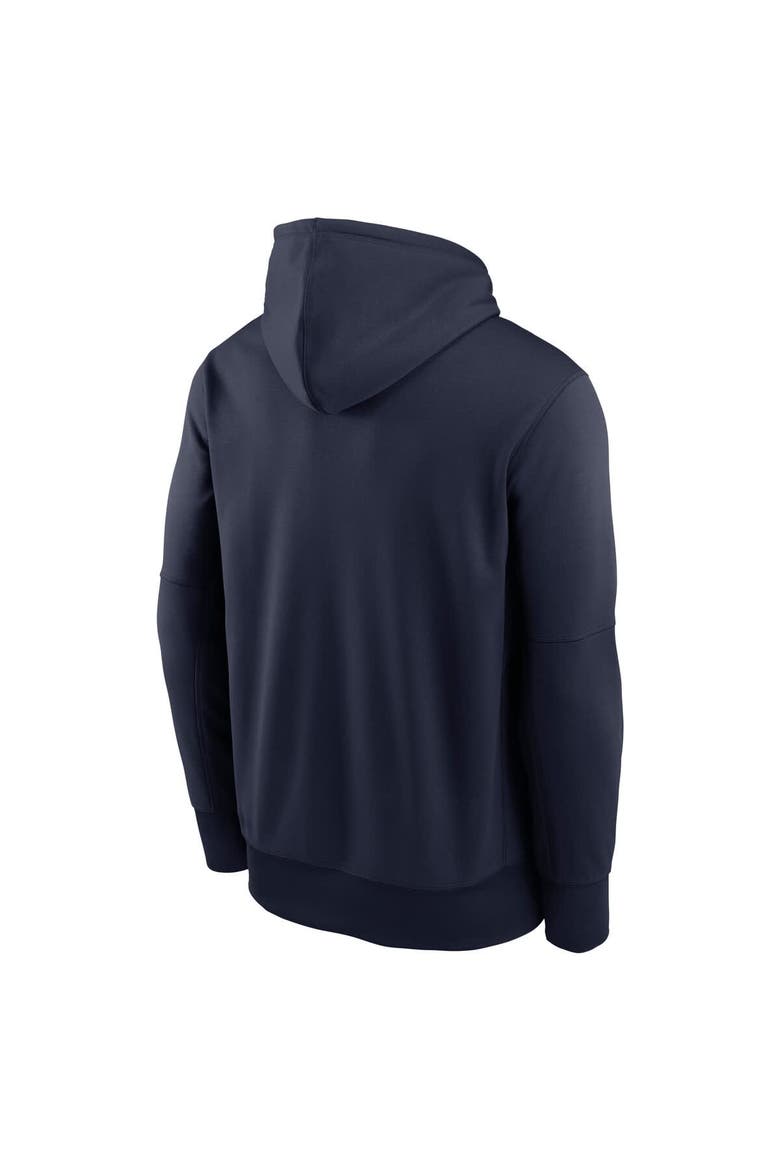 Men's Nike College Navy Seattle Seahawks Toss Sweep Performance Pullover Hoodie, Alternate, color, College Navy