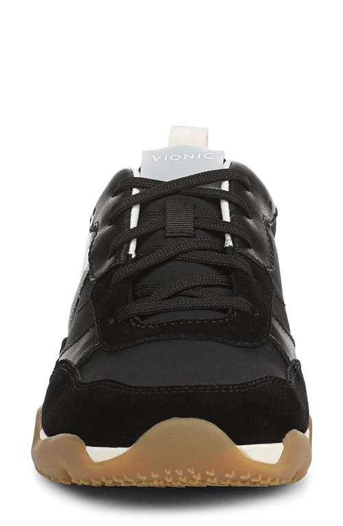Vionic Slim Glide Sneaker In Black