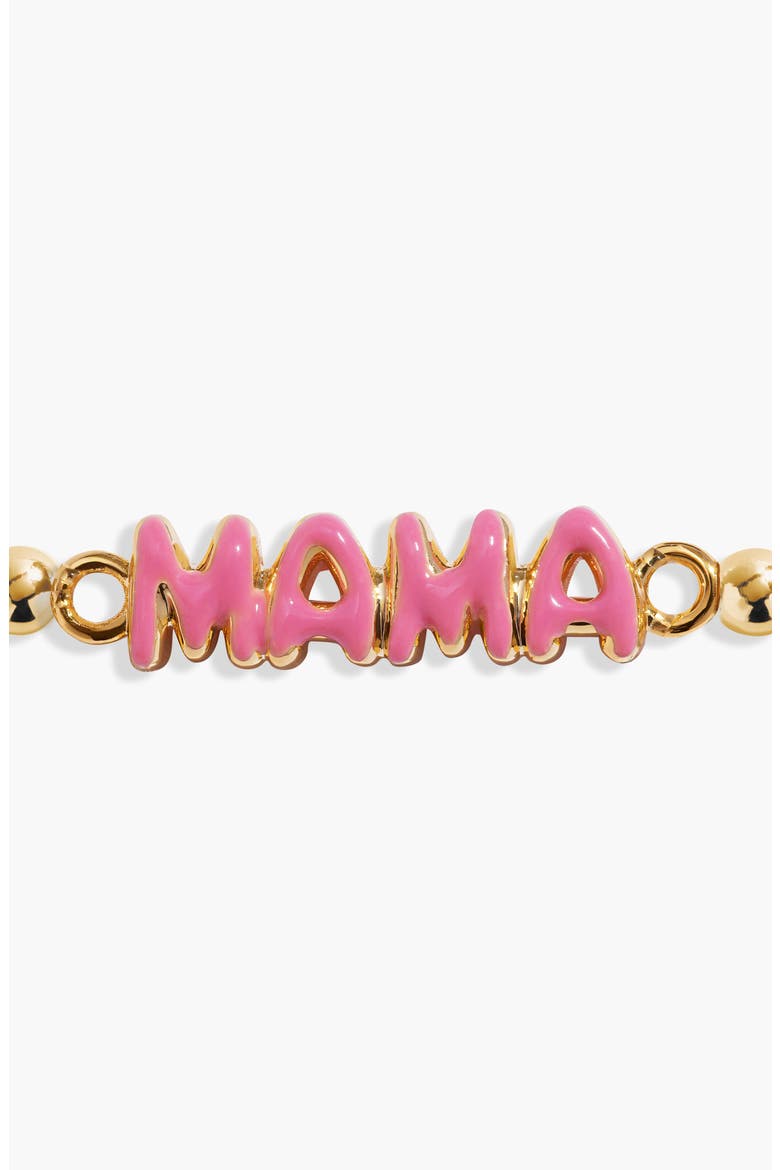 A Little Vibes 'Hey Mama' Bracelet, Alternate, color, Gold Plated