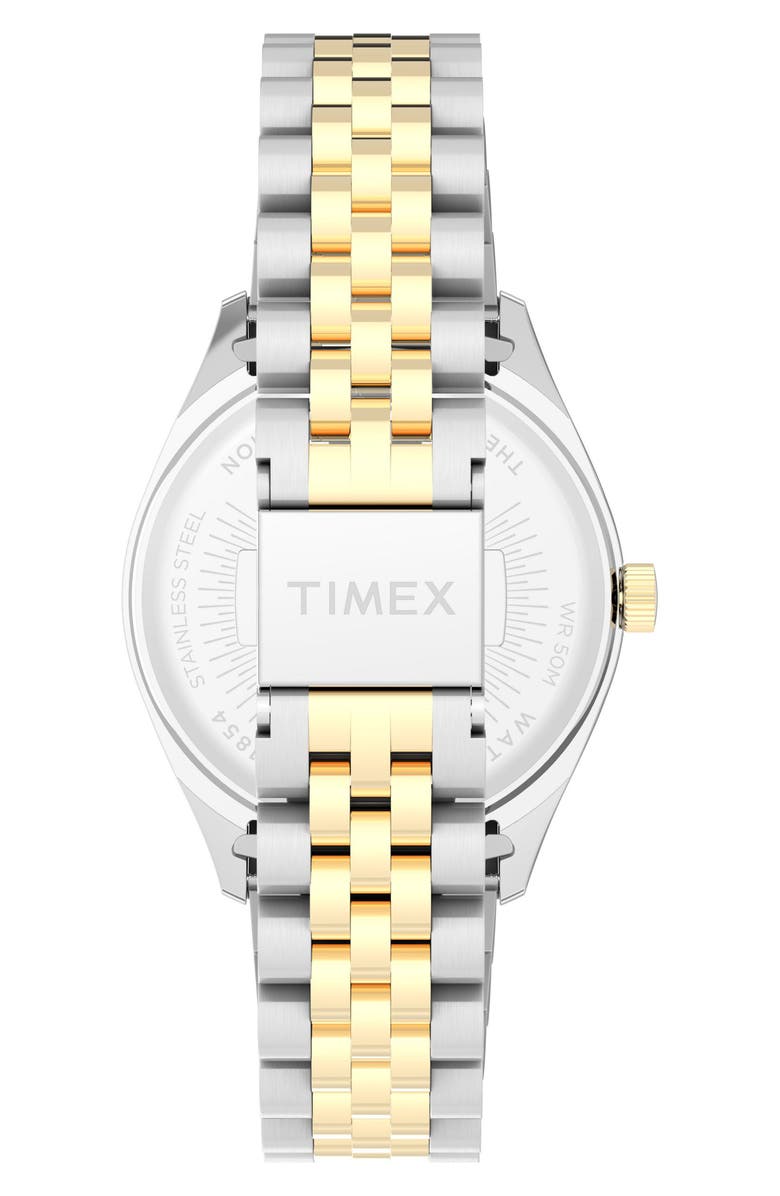 Timex<sup>®</sup> Legacy Two-Tone Bracelet Watch, 36mm, Alternate, color, Two Tone