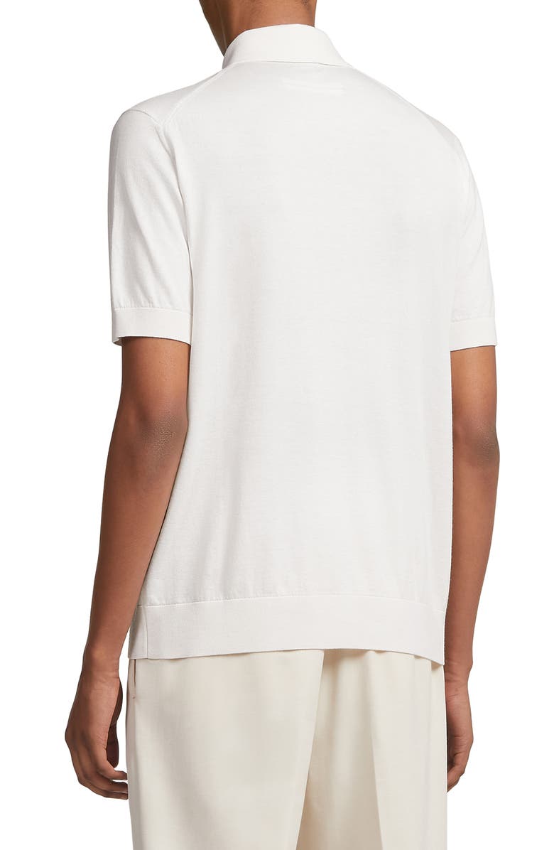 ZEGNA Baby Island Cotton & Cashmere Polo, Alternate, color, 