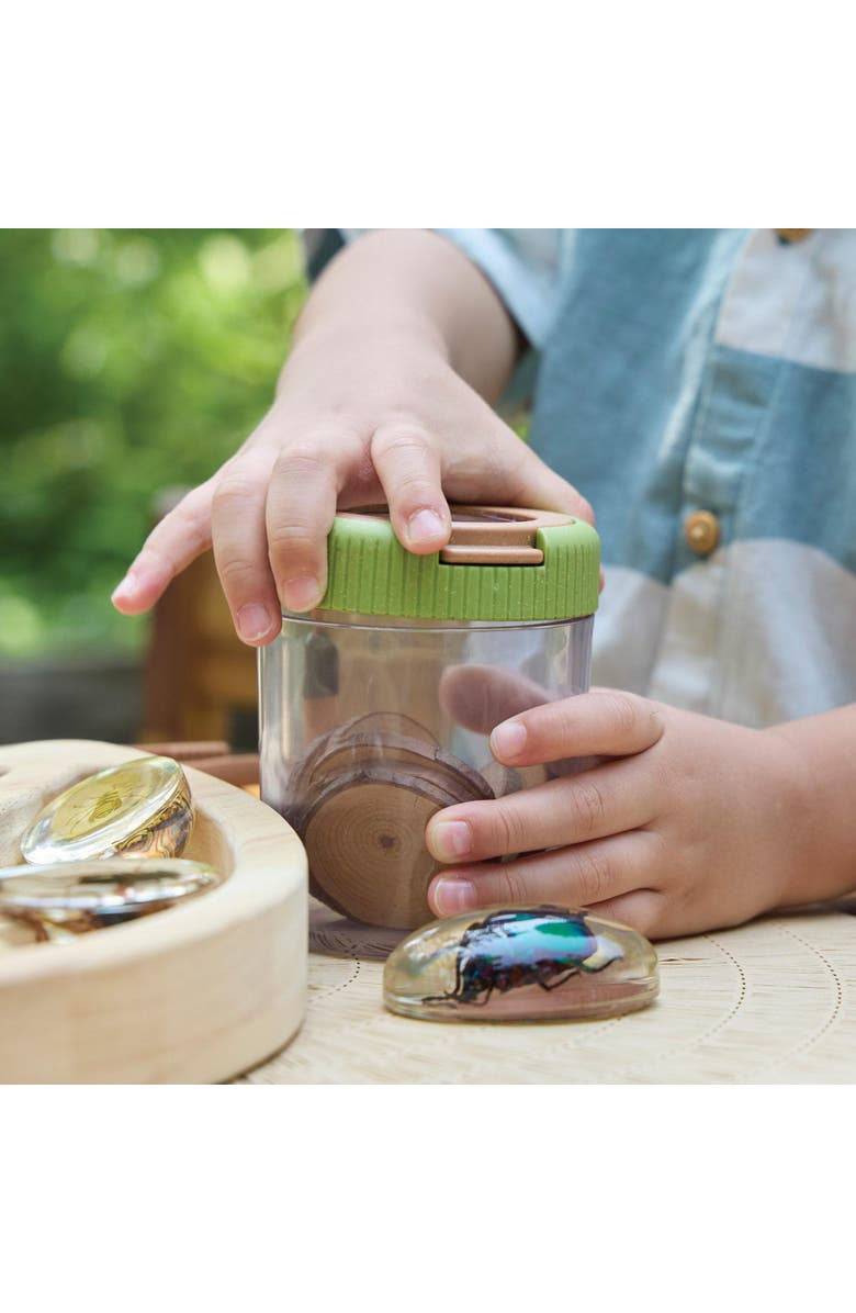 Kaplan Early Learning Company Specimen Jars - Set of 6, Alternate, color, Clear