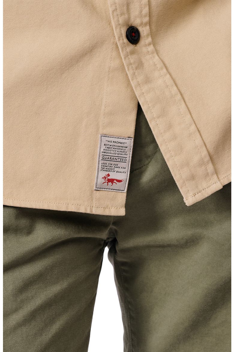 Henderson Canvas Relaxed Fit Overshirt, Alternate, color, Sand