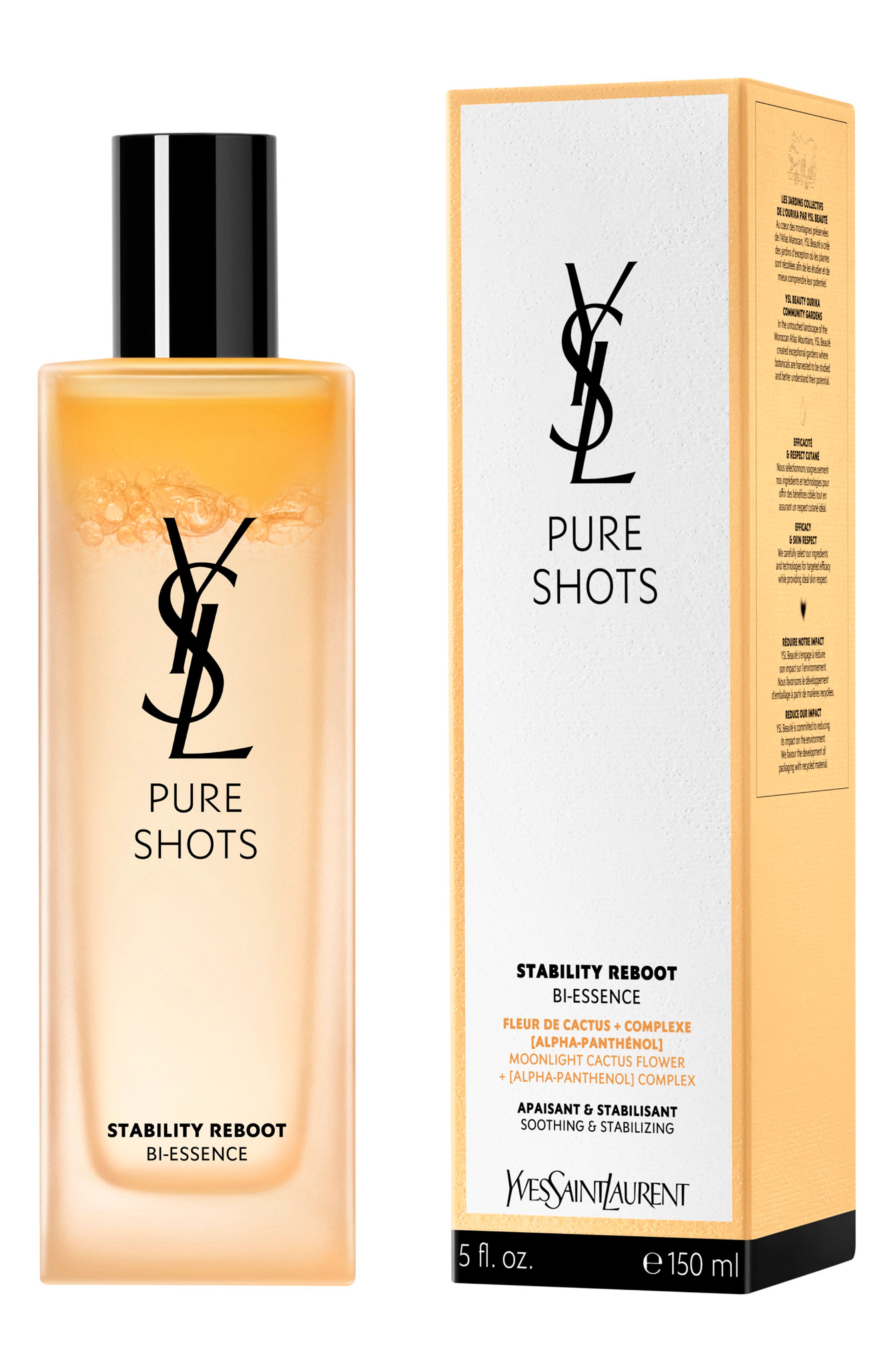 Yves Saint Laurent PURE SHOTS エッセンス Pure Shots Stability Reboot Bi-Essence (Women) | Nordstrom