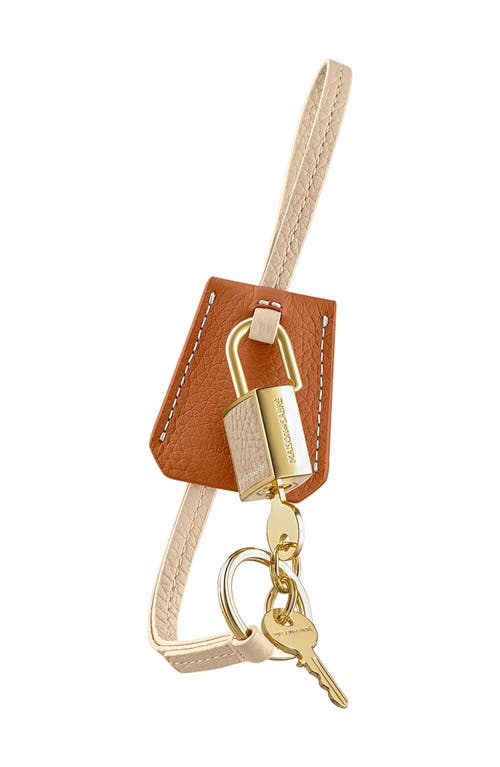 Maison De Sabre Maison De Sabré The Sabrémoji Padlock Charm In Gold