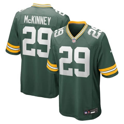 Men's Nike Xavier McKinney  Green Green Bay Packers Team Game Jersey