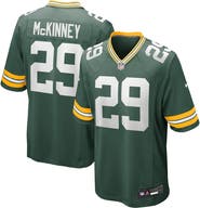Nike Men's Nike Xavier McKinney Green Green Bay Packers Team Game Jersey