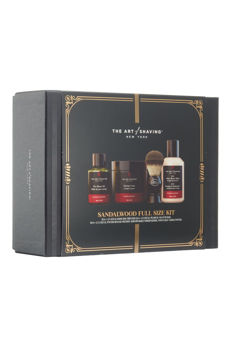 The Art of Shaving® Full Size Sandalwood Shaving Kit, Alternate, color, NO COLOR