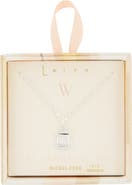 Leith Initial Pendant Necklace