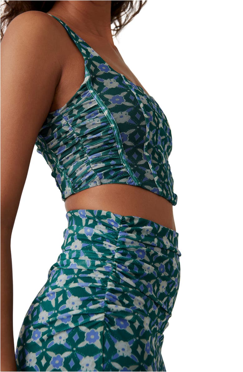 Free People Galaxy Floral Crop Top & Skirt Set, Alternate, color, 