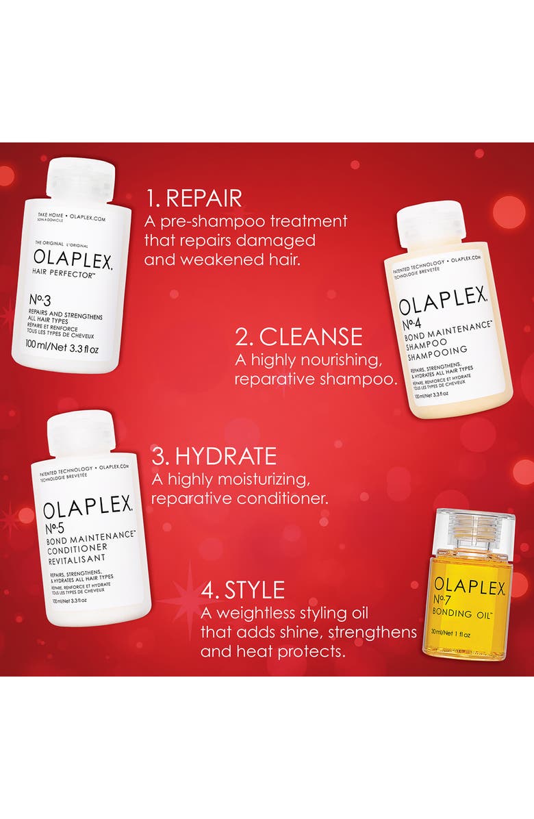 Olaplex Healthy Hair Essentials Set USD $84 Value, Alternate, color,