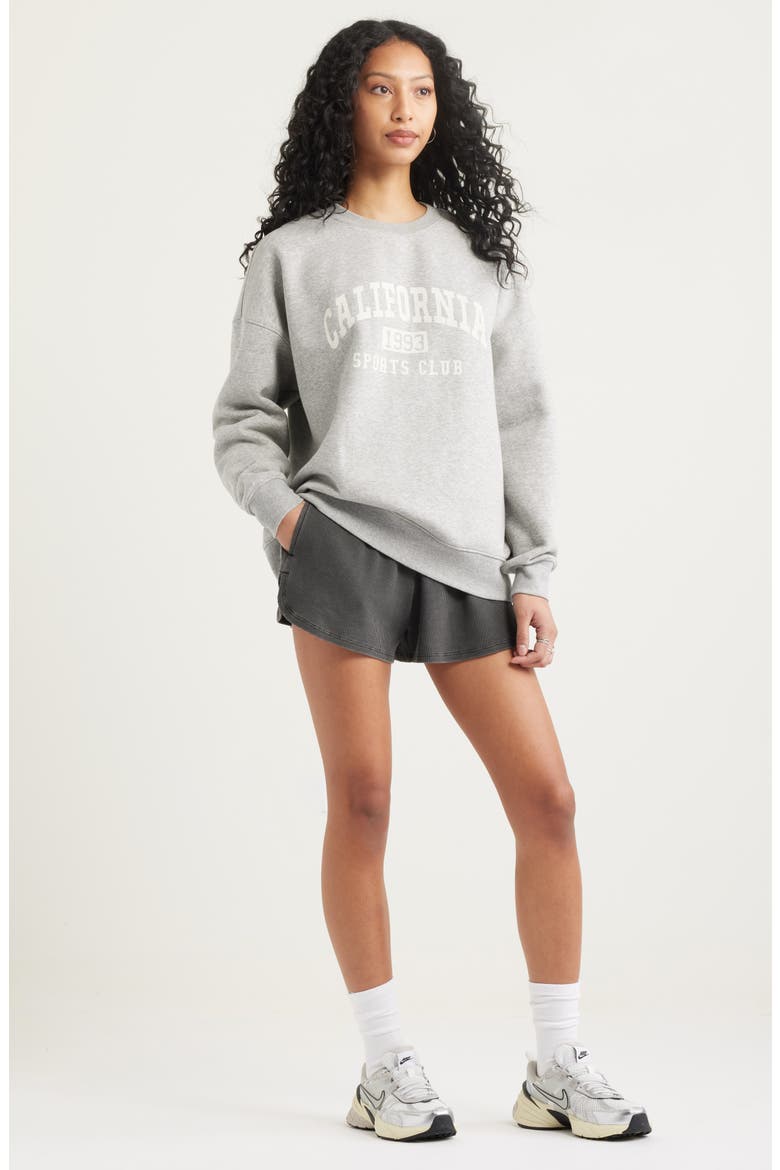 Graphic Sweatshirt, Alternate, color, GREY HEATHER CALI SPORTS CLUB