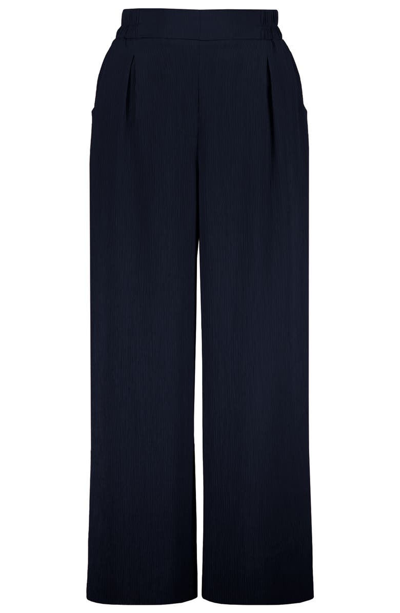 Bishop + Young Micro Plisse Pull-On Pant, Alternate, color, Indigo