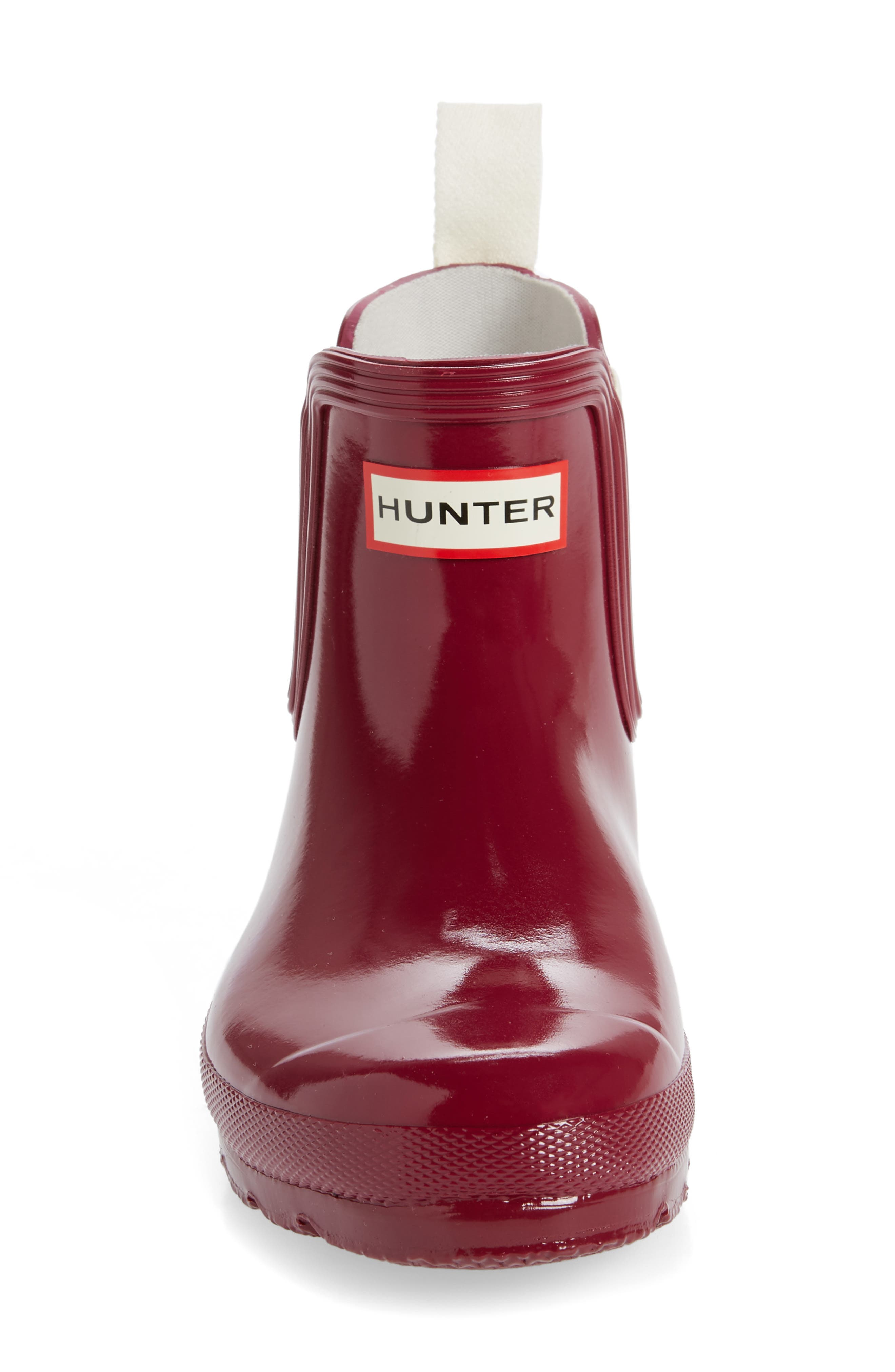 Hunter Original Gloss Waterproof Chelsea Boot, Alternate, color, 